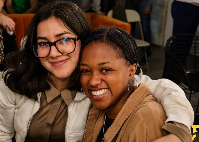 Women Friends Smiling